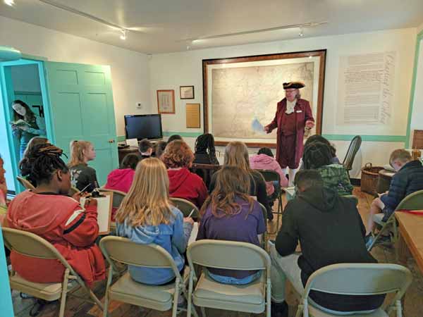 The Mitchell Map in Urbanna, Virginia