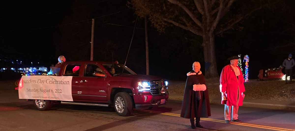 Urbanna Christmas Parade with Peni Roberts.